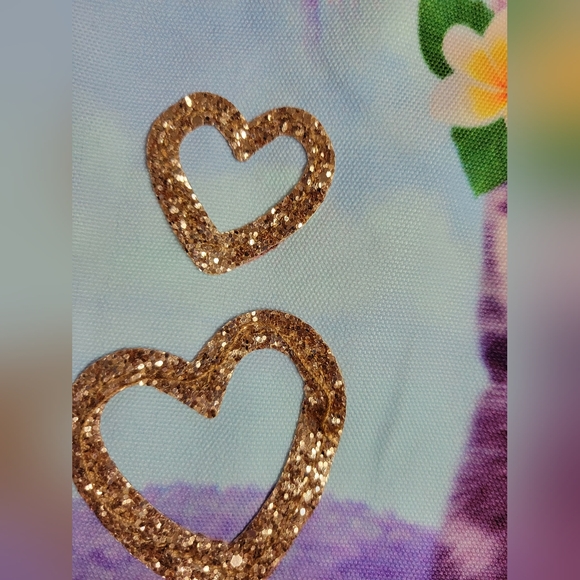 Absolutely adorable hula cat carry all glitter heart details super cute - Picture 6 of 8